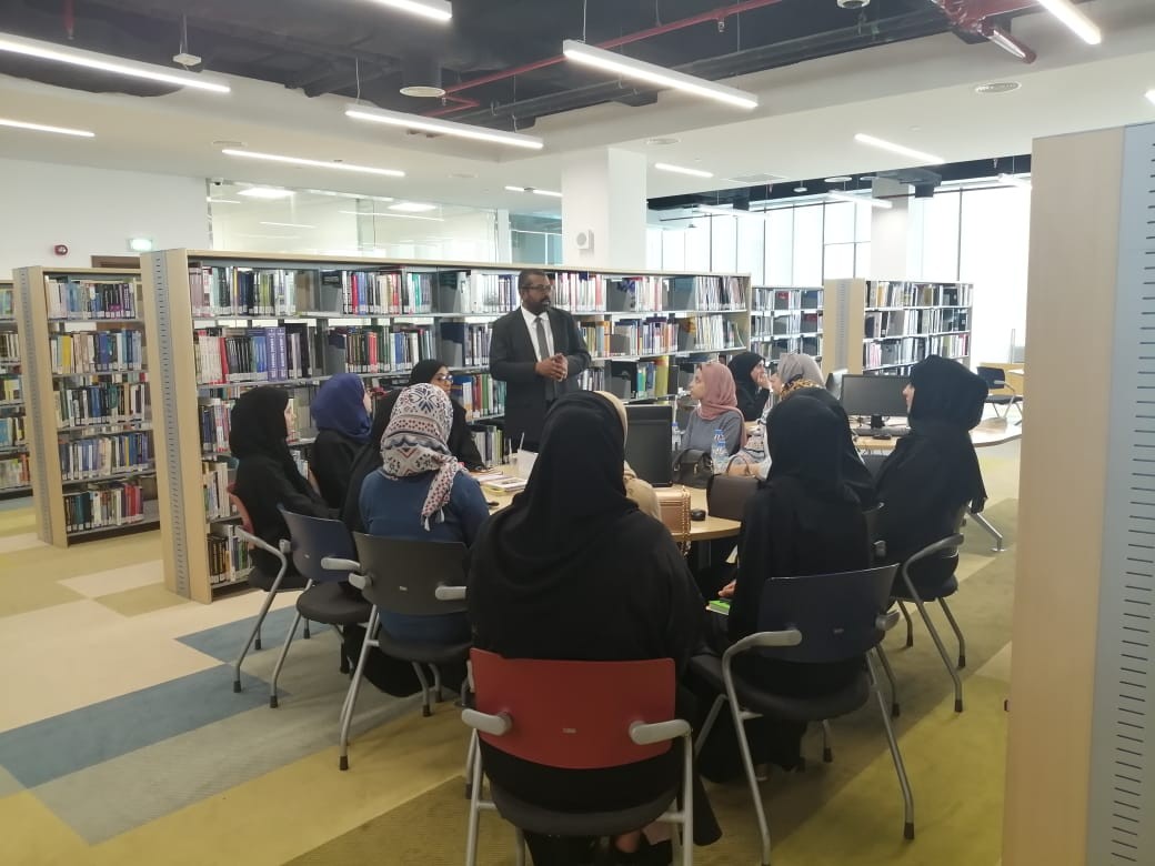 Lecture at the library